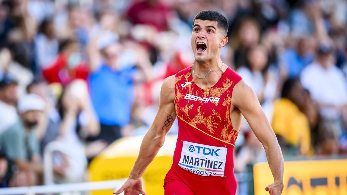 Asier Mart&iacute;nez se clasifica para los Mundiales de Tokio con su mejor marca del a&ntilde;o en 110 vallas